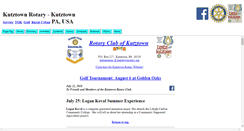 Desktop Screenshot of kutztownrotary.org